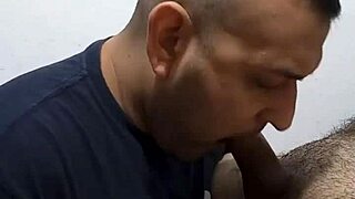 Man, banging with the security guy in the back room was intense!