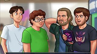 summertime saga 155 unfolds in an erotic anime adventure