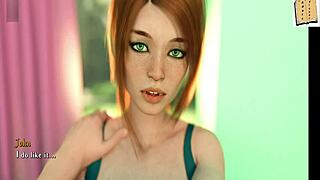 Being a Dik 17 Dik Route with huge tits in 3D