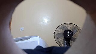 spying on cute indian step-sister’s ass with hidden camera, damn hot! 👀