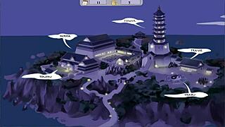 what's happening in four elements trainer book 4 love part 47 with more whorra?