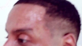 Three Black Guys Fucking Hard in the Bathroom