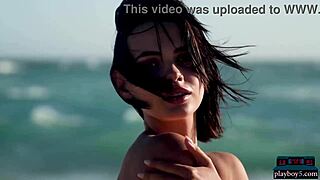 Ever seen two petite Ukrainian milfs Ariel and Sofi Ka strip outdoors?