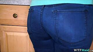 Is My New Latina Maid Ready For More Than Talking?