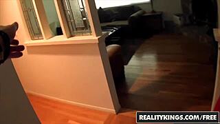 alec knight gets a street blowjob from charli maverick in heels