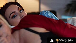 hey, christie stevens caught her stepdaughter masturbating in bed