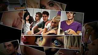 nicole heat in hardcore group banging with cumshot 😏