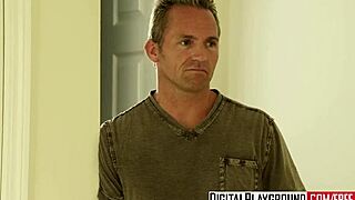 cute blonde riley steele in a family roleplay story