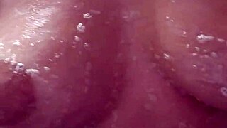 mom in the bathroom gets hot