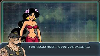 I'm obsessed with Ashelin's maid cosplay in Star Channel 34!