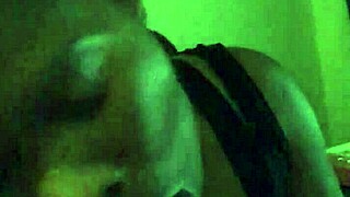 ebony gives sloppy head on black guy
