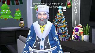 santa fucks naughty girl in doggystyle christmas hardcore 😈