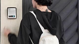 Kimiko checked out a new rental room but got no mercy from the owner