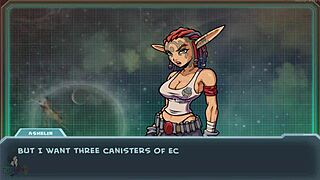 I'm obsessed with Ashelin's maid cosplay in Star Channel 34!