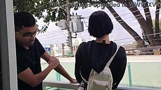 Kimiko checked out a new rental room but got no mercy from the owner