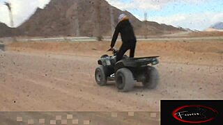 Italian couple's homemade outdoor adventures in the desert