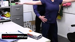 Blonde nurse busted shoplifting supplies at hospital store