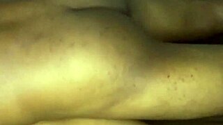 curvy black woman in homemade video