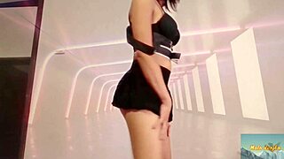 Naughty Webcam Milf Wife Teases Solo in Amateur Bedroom Session