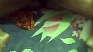 Valentine's special hot couple enjoys romantic intimate moments