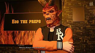 Chick from being a dik throws dildos at jocks in route 58, teasing with toys