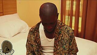 Big black cock nigerian virgin boy fucks his hot sexy friend till her wet pussy squirt everywhere