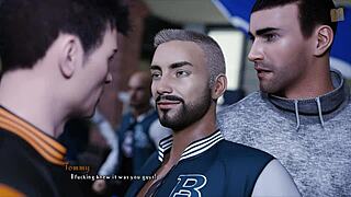 Chick from being a dik throws dildos at jocks in route 58, teasing with toys