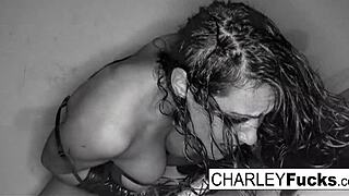 Charley Chase just begs for a hard whipping in this scene
