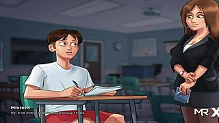 Summertime Saga - I'll teach you French in episode 1 35