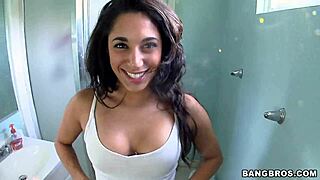 naughty blonde latina milf vivianne desilva refreshes her big cock stepson with monster action