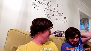 Amateur Blows Nerd in Reality Scene