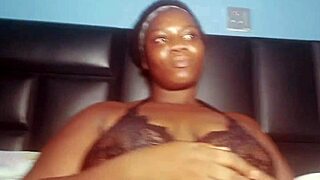 Konyefa brings pure seduction to her ebony casting session with that stunning ass.