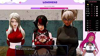 Vtuber lewdneko dives into the spicy world of Harem Hotel in part 24.