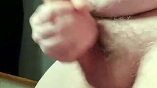 Chubby guy using dildo and cumming in this compilation