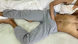 hot desi wife fuck morning lazy husband