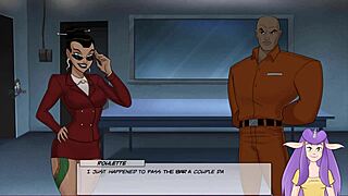 Redhead Dominates Monster Cock in Wild Anime Game Action