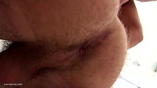 Hot gay twink shares bareback moments with European charm in a steamy encounter