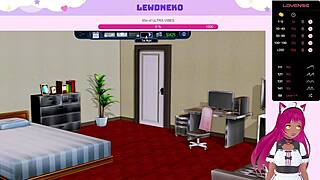 Vtuber lewdneko dives into the spicy world of Harem Hotel in part 24.