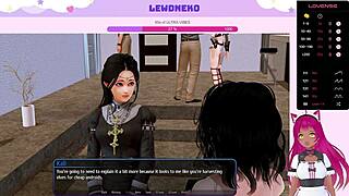 Vtuber lewdneko dives into the spicy world of Harem Hotel in part 24.