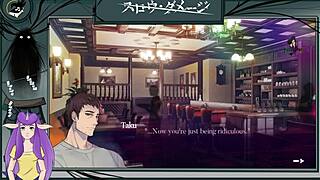 slow damage part 5 with muscular gay anime bodybuilders in intense action