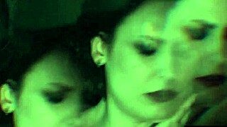 emme white gets a visit in her room and goes crazy with desire
