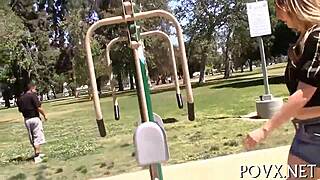 alluring slut bends over for an erected cock in steamy hardcore action