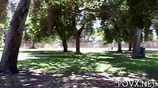 alluring slut bends over for an erected cock in steamy hardcore action