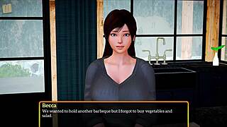 my new family 467 in the cartoon game, featuring redhead and anime elements