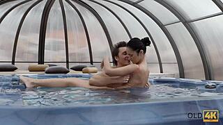 Is This Old Skinny Pornstar Ready To Get Drilled?