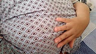 What Makes Hairy Babe Cum Without Removing Panties?