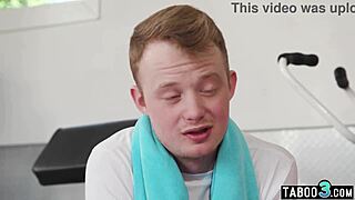 Small-titted trainer Katrina Colt helps a guy reach fitness goals with sloppy blowjob and fucking