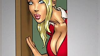 Two Hot Blondes Wager on Massive Black Cock Action