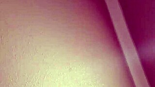 wife gives horny morning blowjob to husband