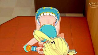 Emo Moegi in Dressing Room Scene